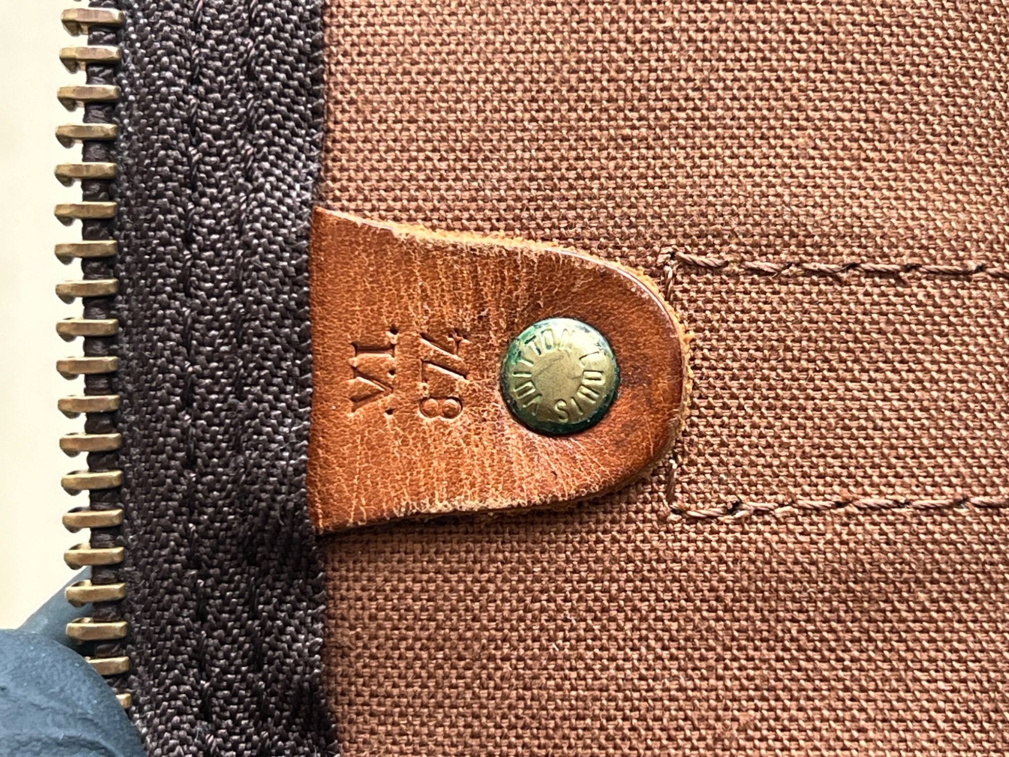 Louis Vuitton Keepall 60 Bandoulière Monogram — vue 12 | Le comptoir vintage