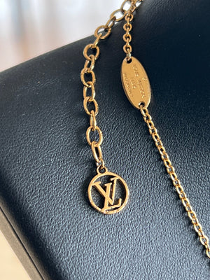 Louis Vuitton Collier Flower Full LV Circle — vue 5 | Le comptoir vintage