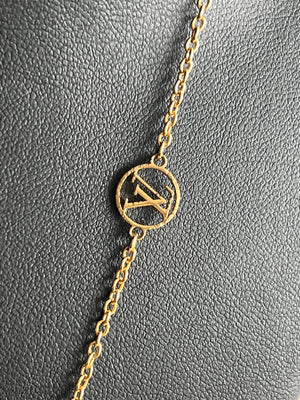 Louis Vuitton Collier Flower Full LV Circle — vue 8 | Le comptoir vintage