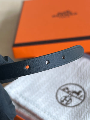 Hermès Ceinture réversible fine boucle H — vue 9 | Le comptoir vintage