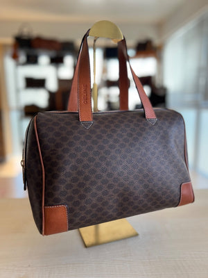 Celine Boston Bag Macadam authentifié — Le comptoir vintage
