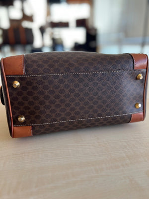 Celine Boston Bag Macadam — vue 12 | Le comptoir vintage