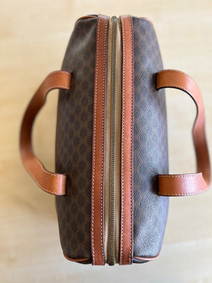 Celine Boston Bag Macadam — vue 13 | Le comptoir vintage