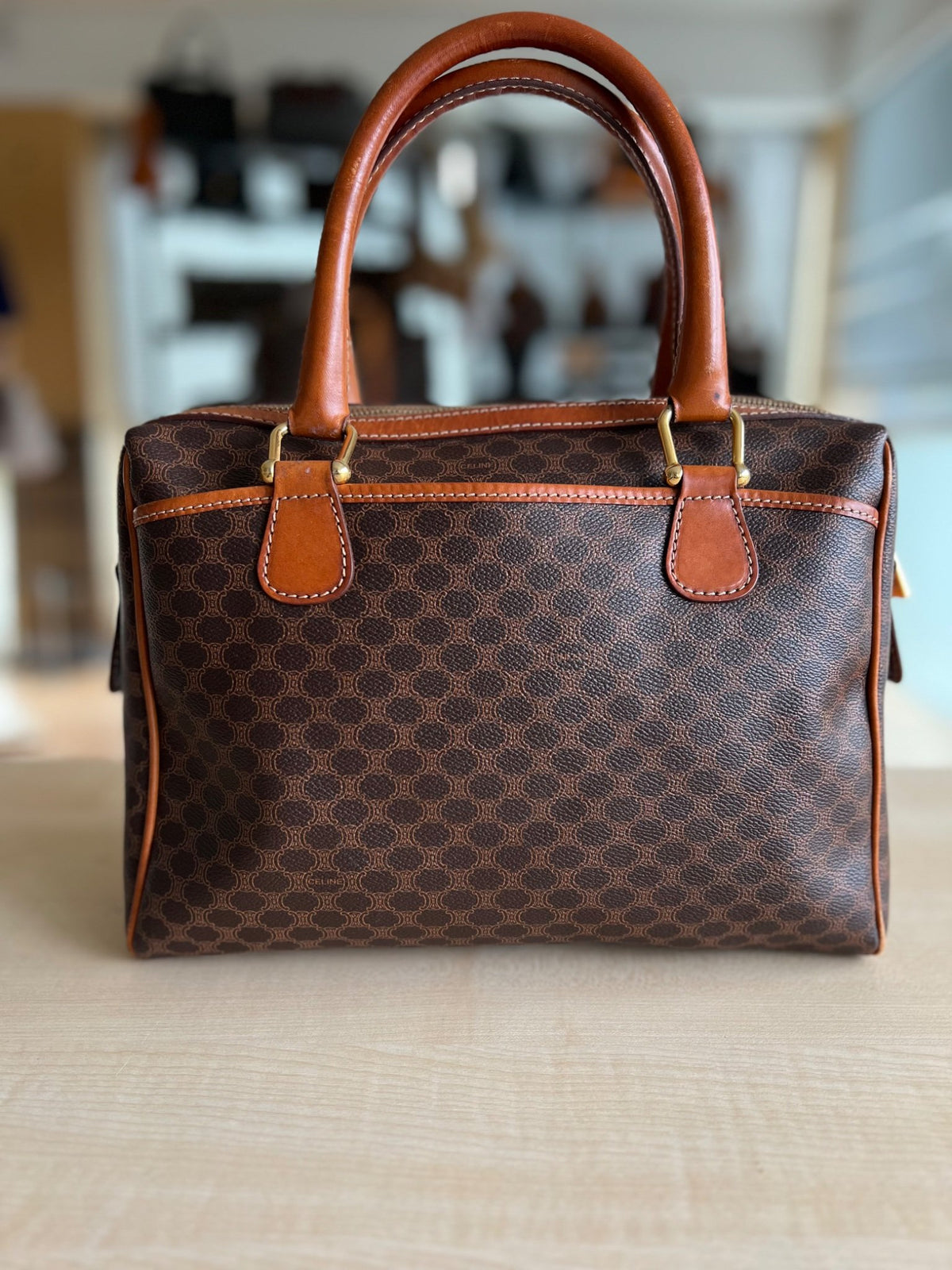 Celine Boston Macadam — vue 3 | Le comptoir vintage