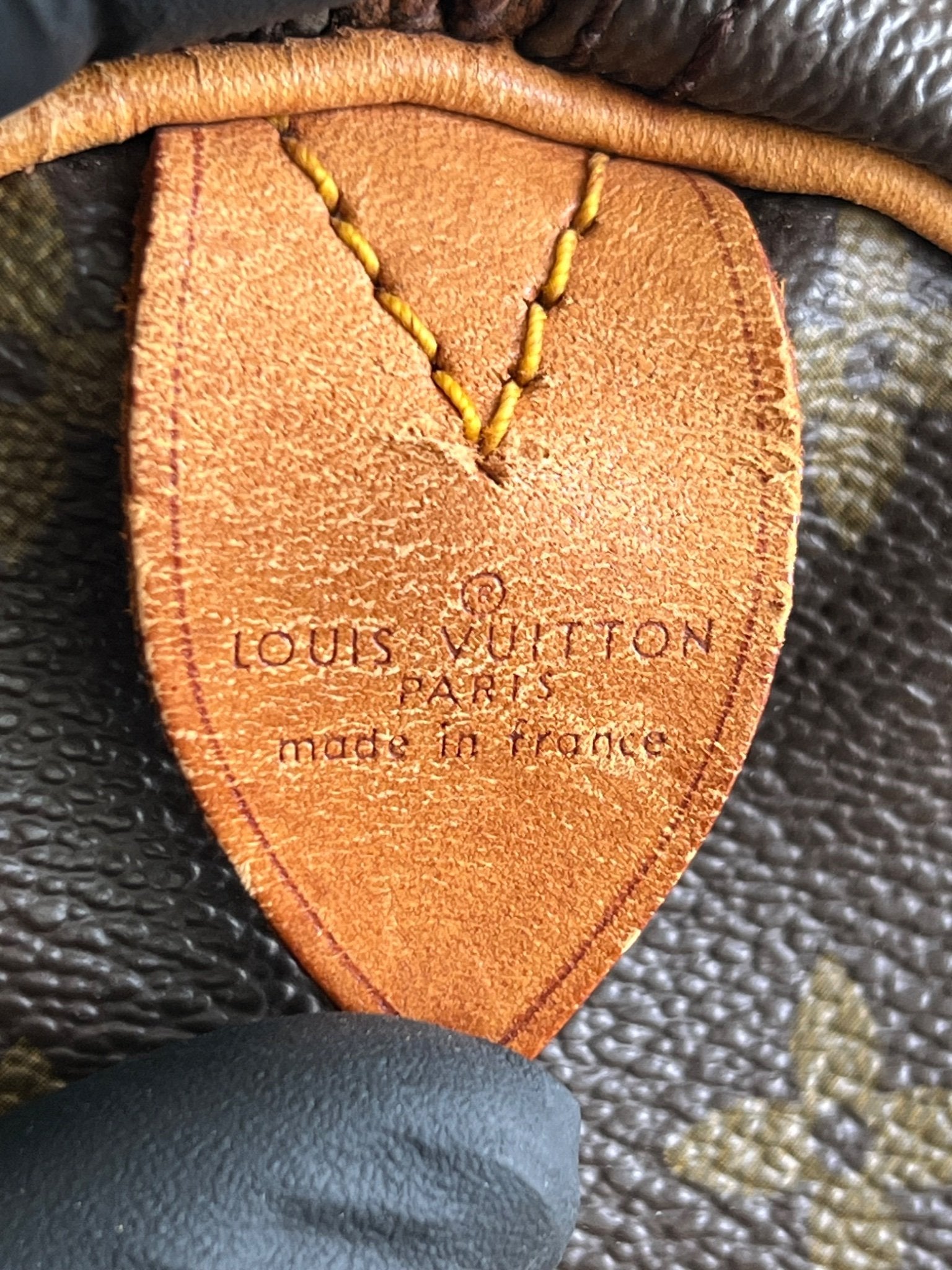 Louis Vuitton Speedy 40 Monogram — vue 8 | Le comptoir vintage