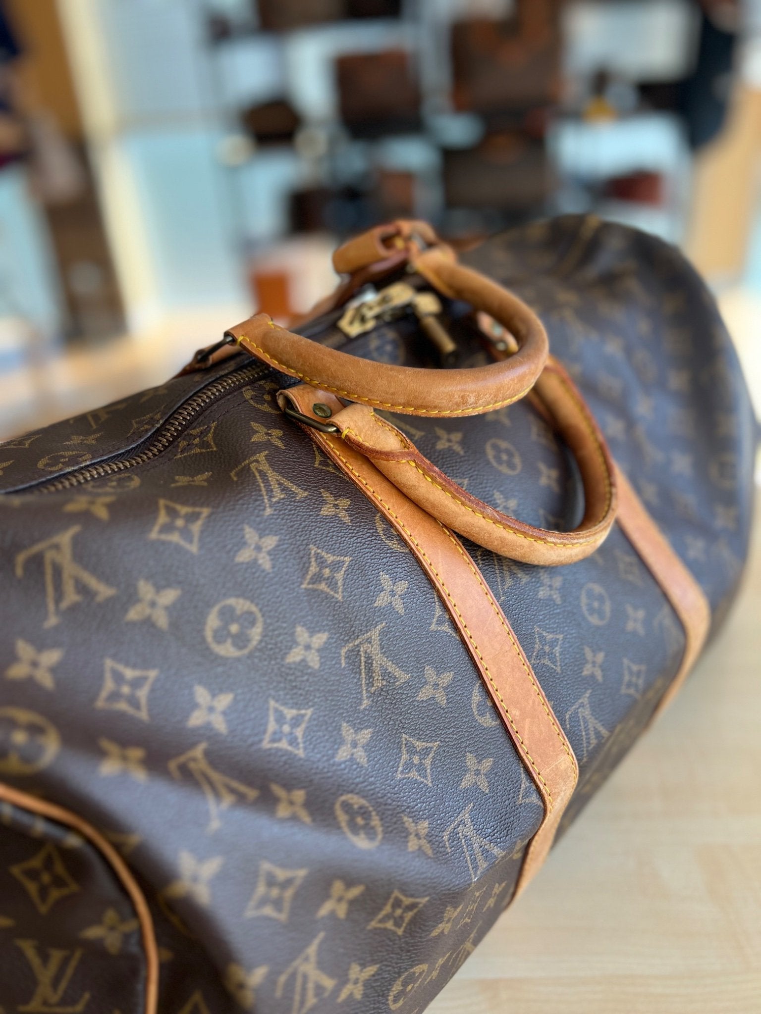 Louis Vuitton Keepall 50 Monogram — vue 7 | Le comptoir vintage