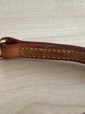 Louis Vuitton Bandoulière cuir naturel — vue 4 | Le comptoir vintage