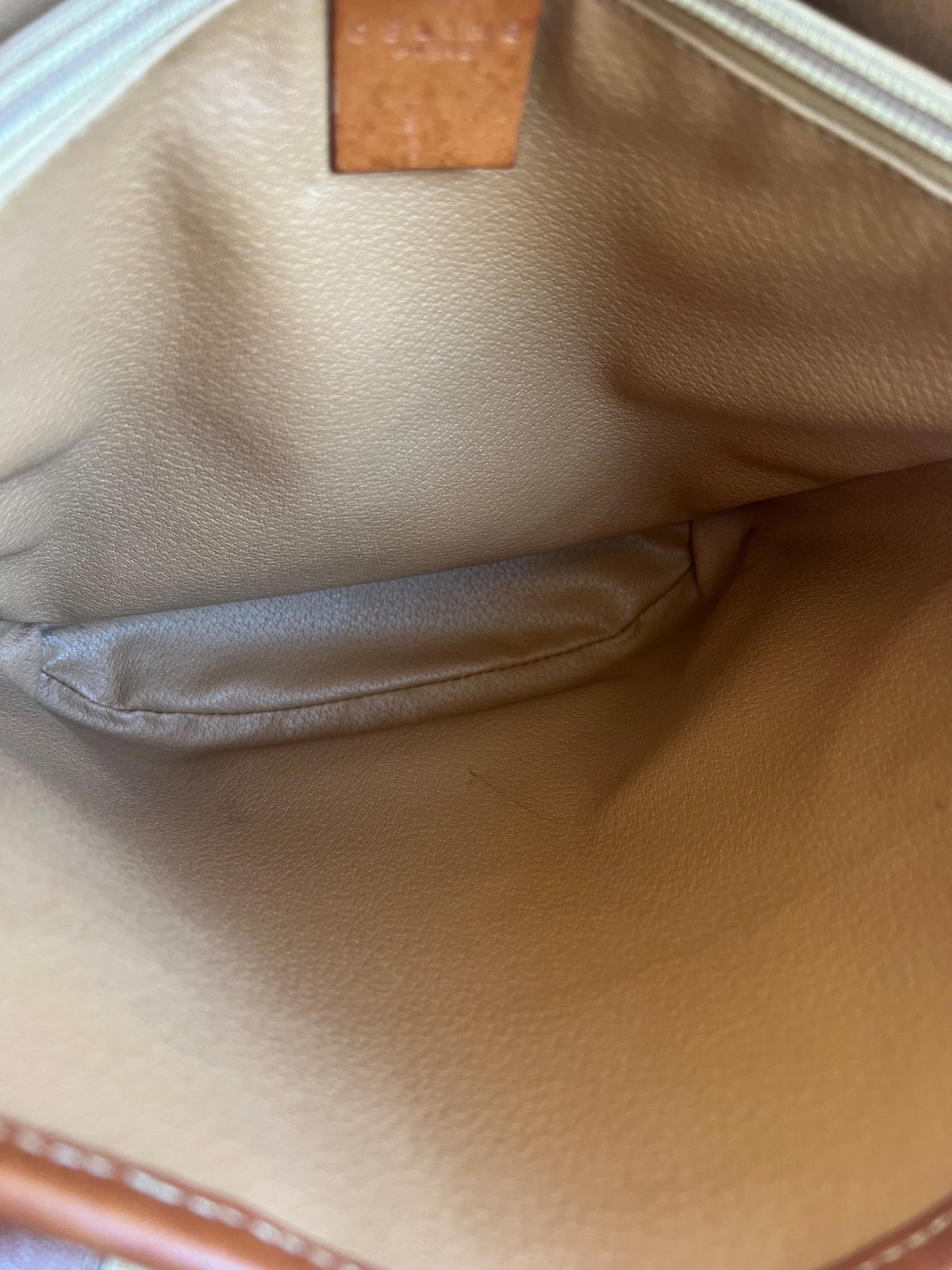 Céline Sac Seau Cabas Macadam Triomphe — vue 12 | Le comptoir vintage