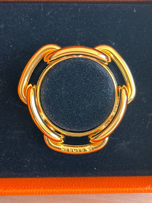HERMES anneau de foulard authentifié — Le comptoir vintage