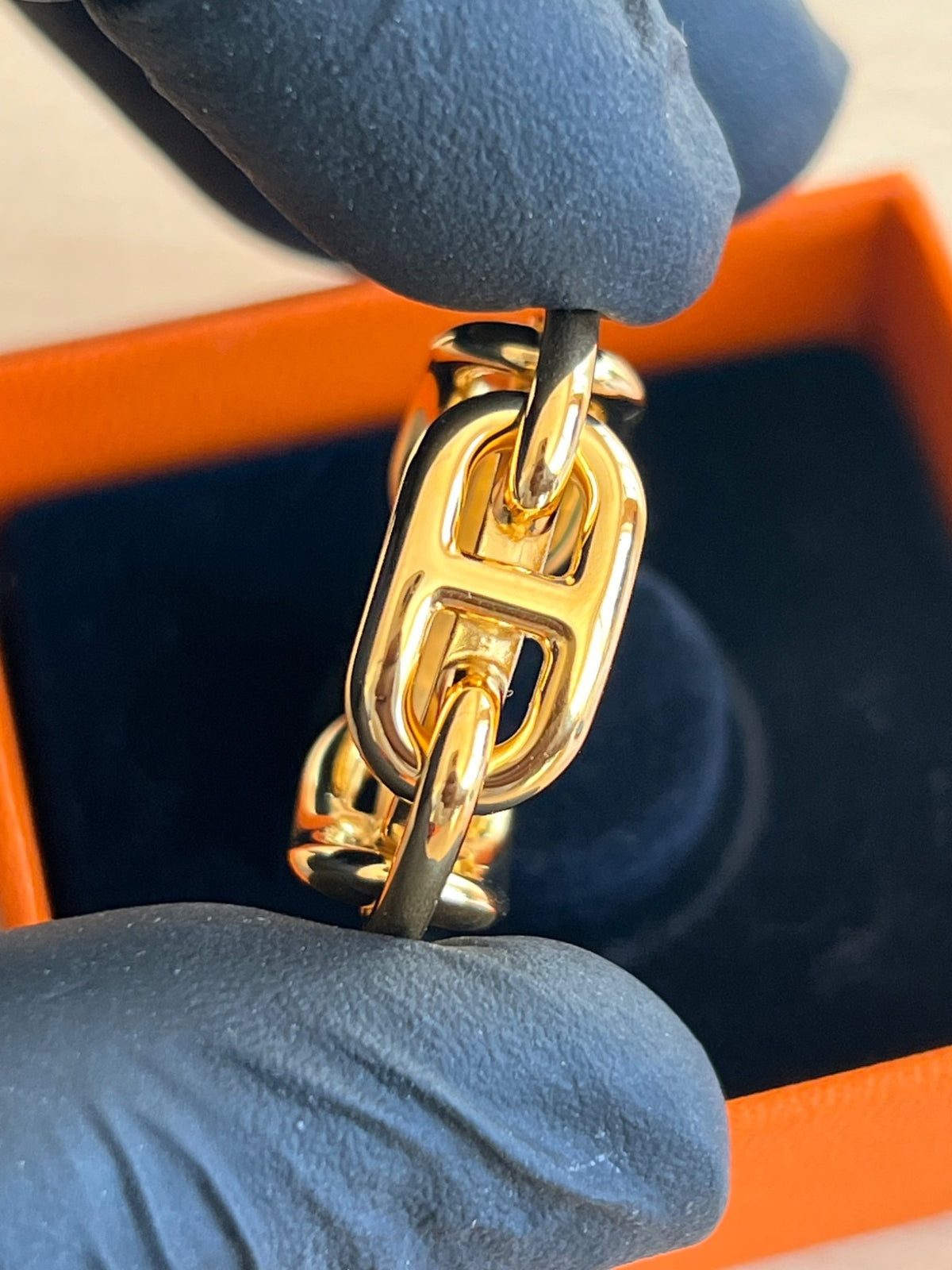 HERMES anneau de foulard — vue 4 | Le comptoir vintage