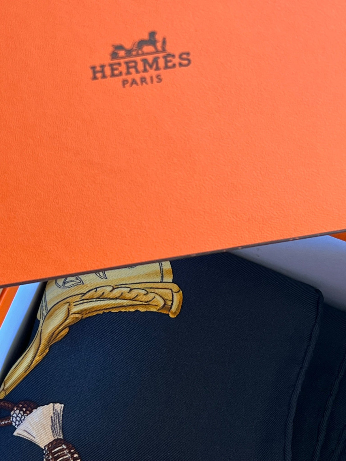 HERMES carré de soie « Pampa »  authentifiée — Le comptoir vintage