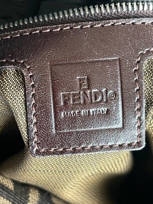 Fendi Sac porté épaule Mamma Baguette en toile Zucca — vue 6 | Le comptoir vintage