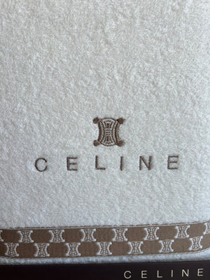 Celine Coffret Set de Serviettes Macadam - Drap de bain & Serviette de toilette — vue 5 | Le comptoir vintage