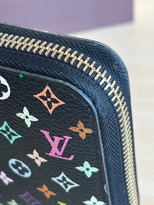 Louis Vuitton Portefeuille Zippy Monogram Murakami Noir — vue 5 | Le comptoir vintage