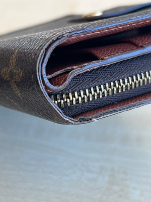 Louis Vuitton Portefeuille Compact Porte-Monnaie Viennois Monogram — vue 7 | Le comptoir vintage