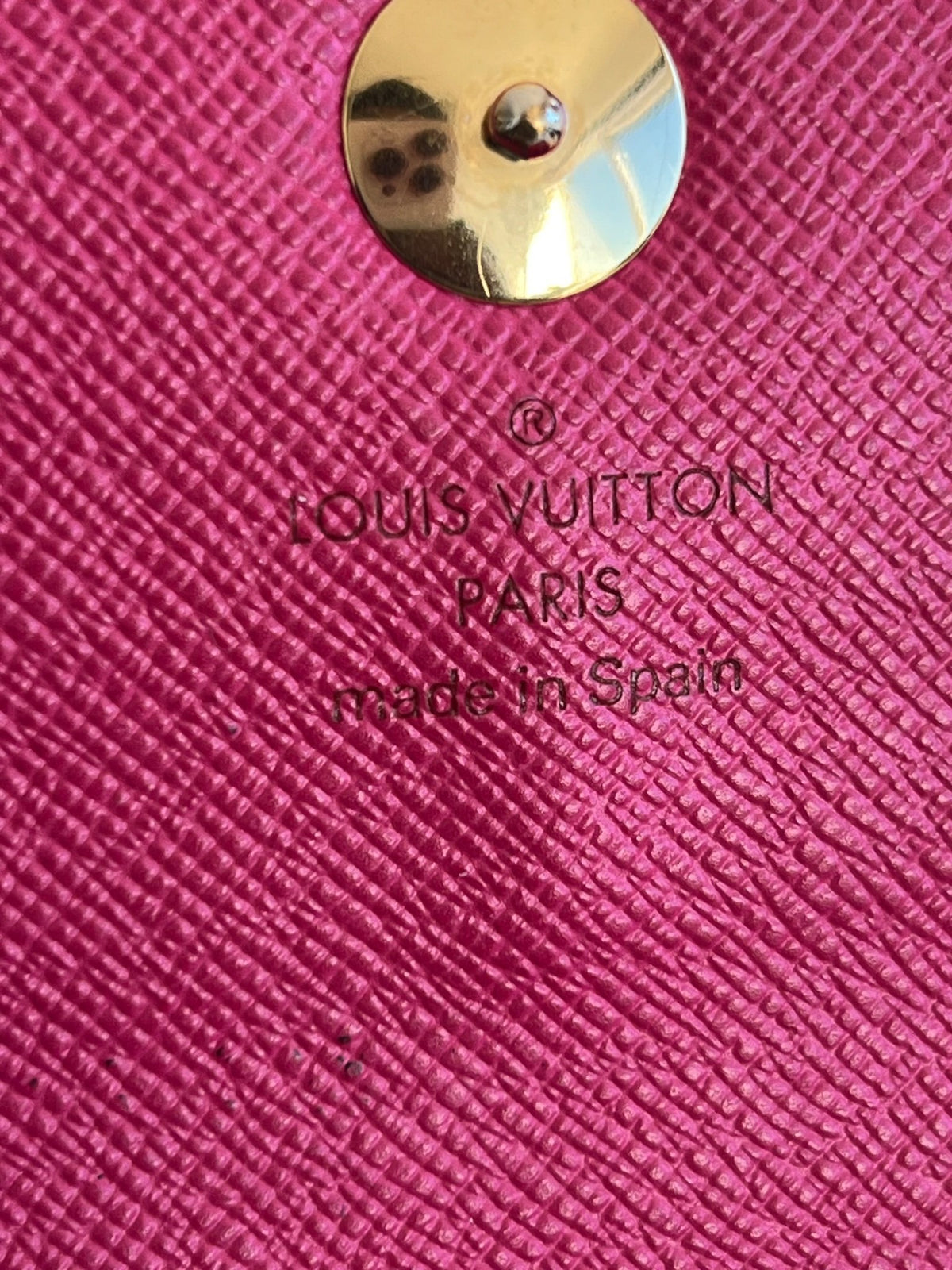 Louis Vuitton Portefeuille Sarah Monogram Murakami Noir avec chaîne amovible — vue 12 | Le comptoir vintage