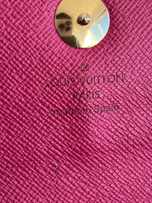 Louis Vuitton Portefeuille Sarah Monogram Murakami Noir avec chaîne amovible — vue 12 | Le comptoir vintage