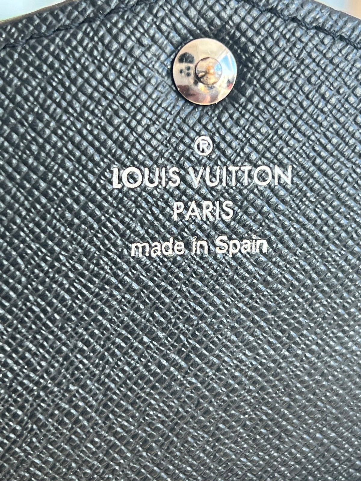 Louis Vuitton Portefeuille Sarah Épi Noir — vue 10 | Le comptoir vintage