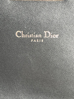 Christian Dior Sac Miss Dior Promenade Pouch en cuir métallisé argenté — vue 15 | Le comptoir vintage