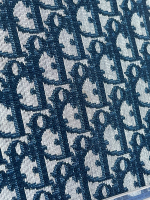 Dior Pochette Oblique Trotter en toile monogram et cuir — vue 7 | Le comptoir vintage