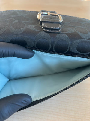 Coach Portefeuille long Signature avec boucle et porte-chéquier amovible — vue 15 | Le comptoir vintage