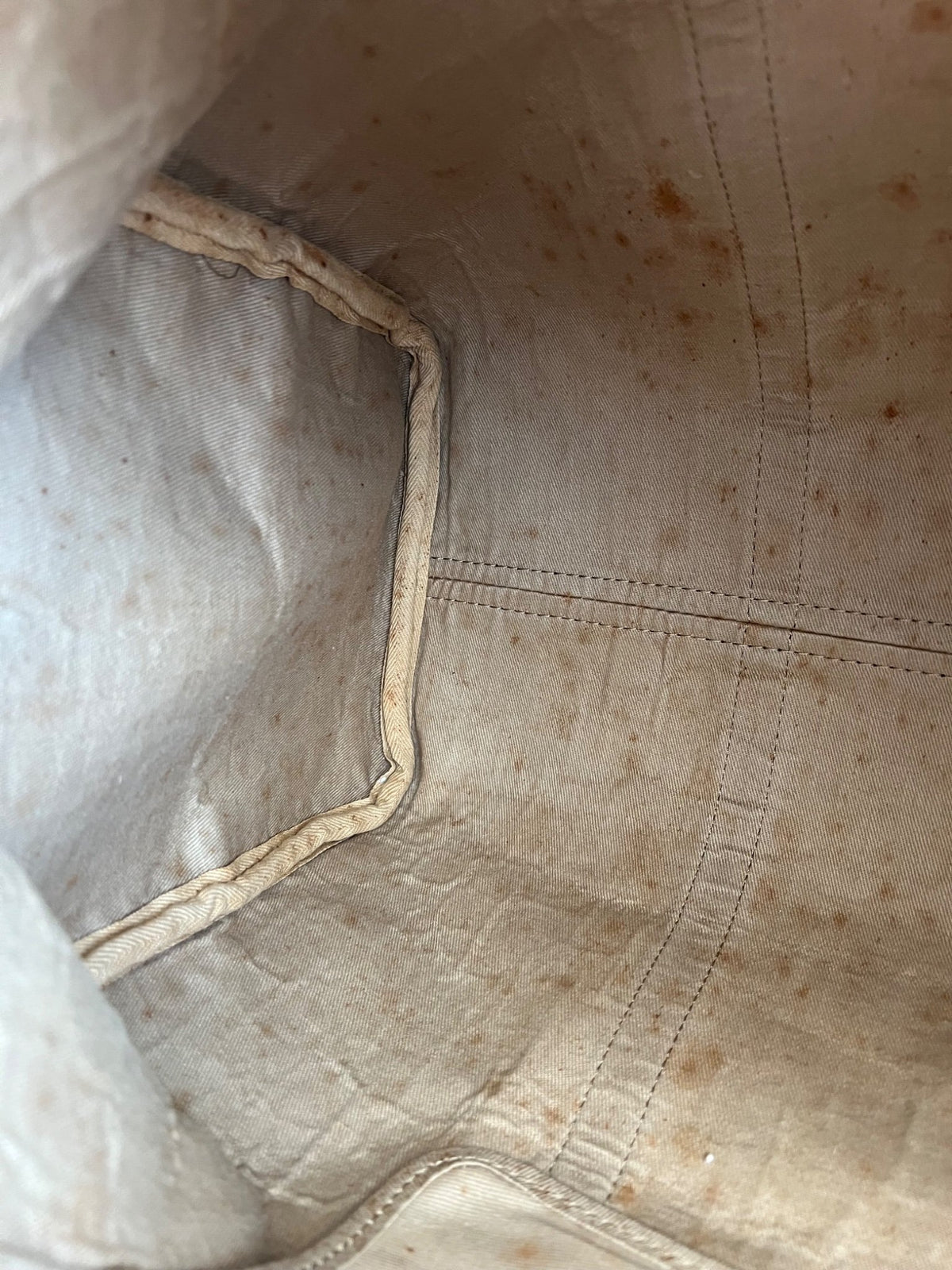Dior Sac Boston Vintage Toile Oblique Trotter Monogram — vue 12 | Le comptoir vintage