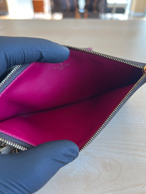 Louis Vuitton Pochette Félicie toile Monogram et doublure fuchsia — vue 17 | Le comptoir vintage