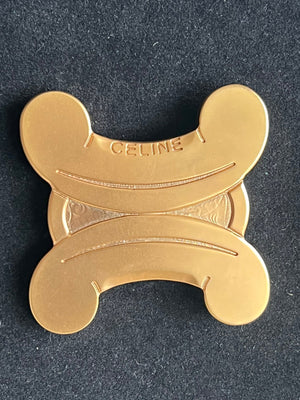 Broche Celine Triomphe — vue 6 | Le comptoir vintage