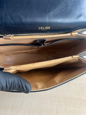 Sac bandoulière besace Céline — vue 10 | Le comptoir vintage