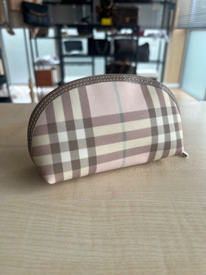 Trousse Burberry — vue 3 | Le comptoir vintage