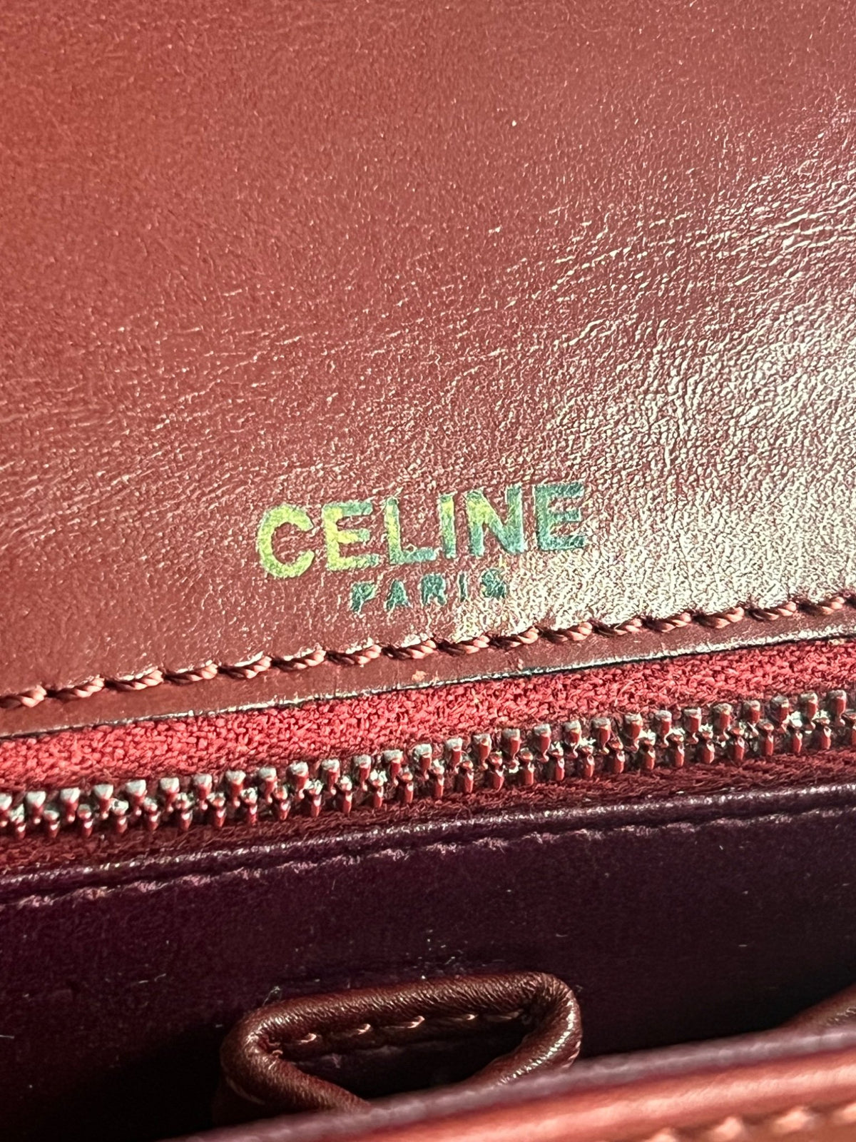 Sac bandoulière Céline — vue 8 | Le comptoir vintage