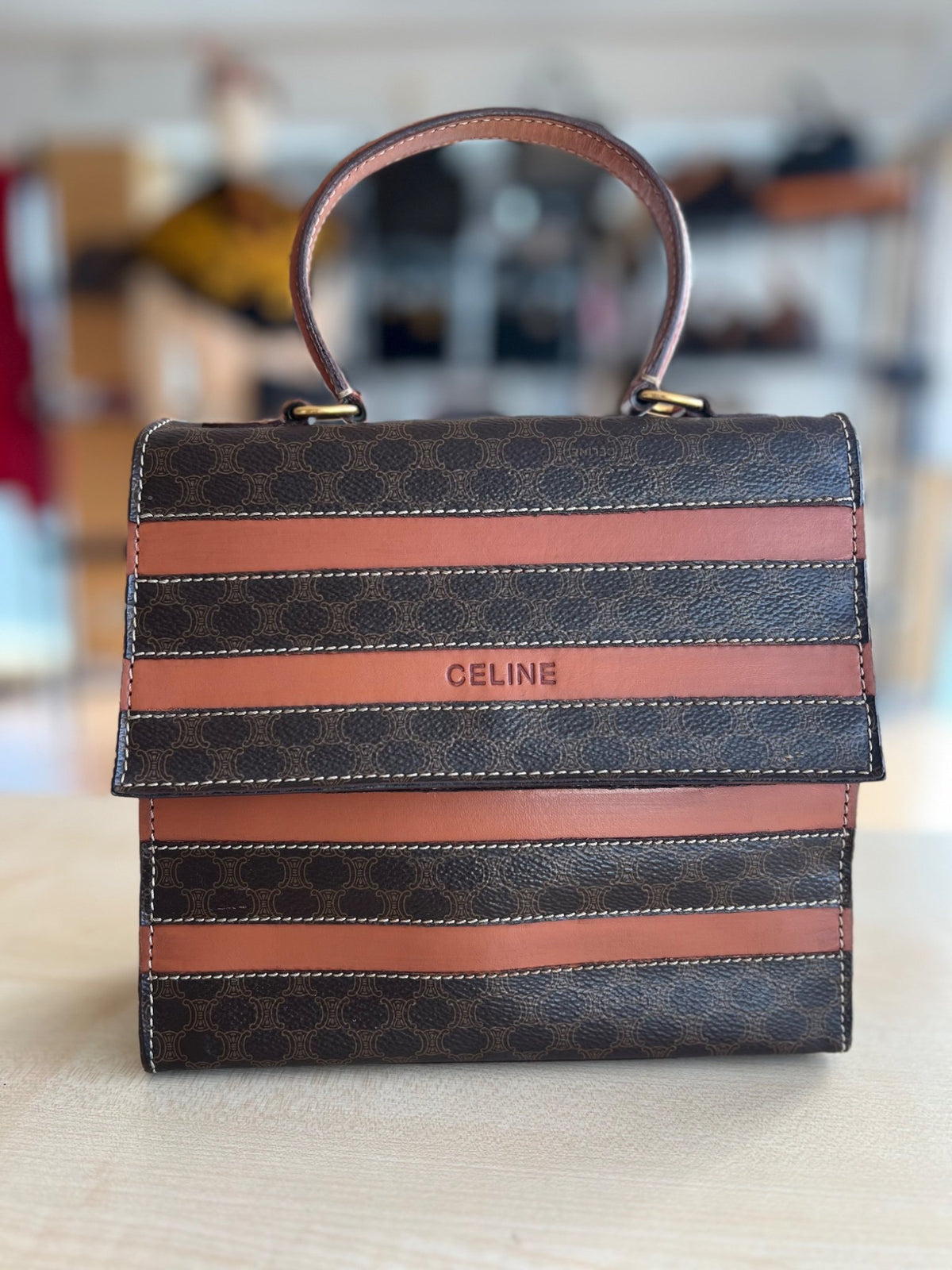 Sac à main Céline authentifié — Le comptoir vintage