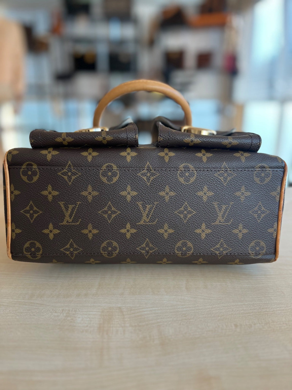 Sac Louis Vuitton Manhattan PM — vue 5 | Le comptoir vintage