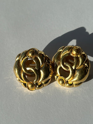 Boucles d'oreilles Chanel — vue 5 | Le comptoir vintage