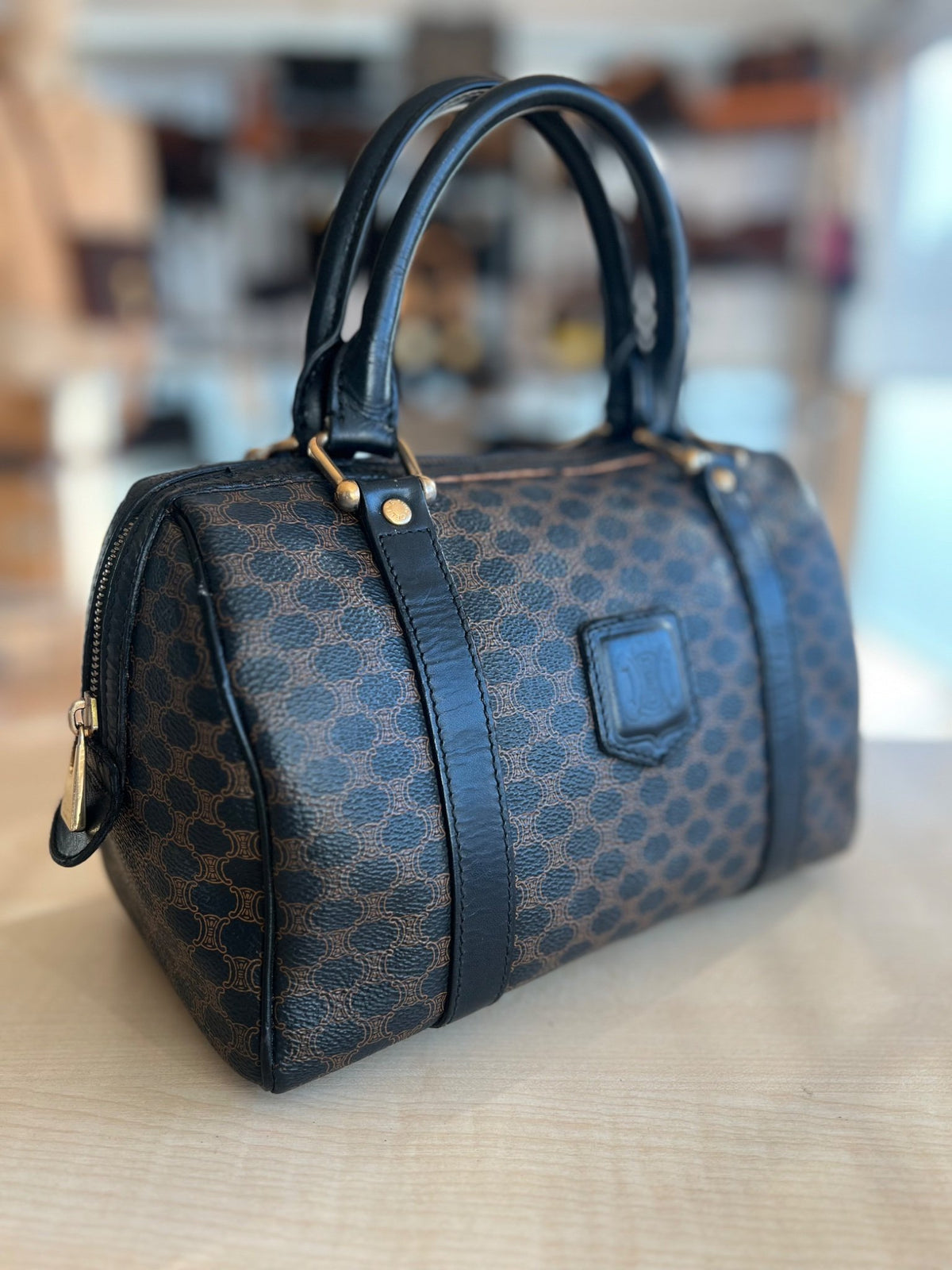 Sac Céline Mini Boston — vue 2 | Le comptoir vintage