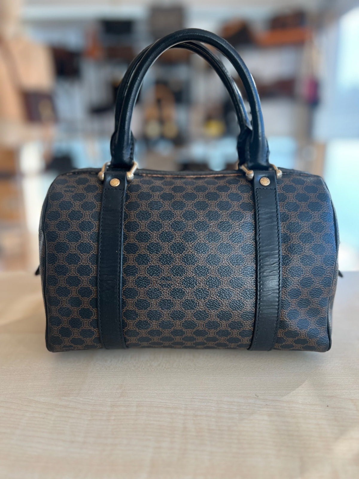 Sac Céline Mini Boston — vue 3 | Le comptoir vintage