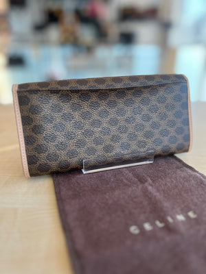 Portefeuille Céline Macadam — vue 3 | Le comptoir vintage