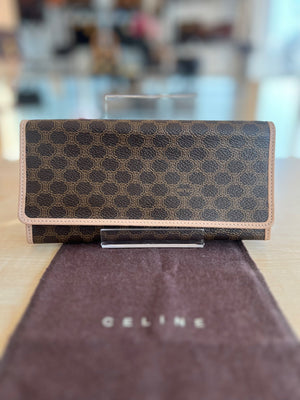 Portefeuille Céline Macadam authentifié — Le comptoir vintage