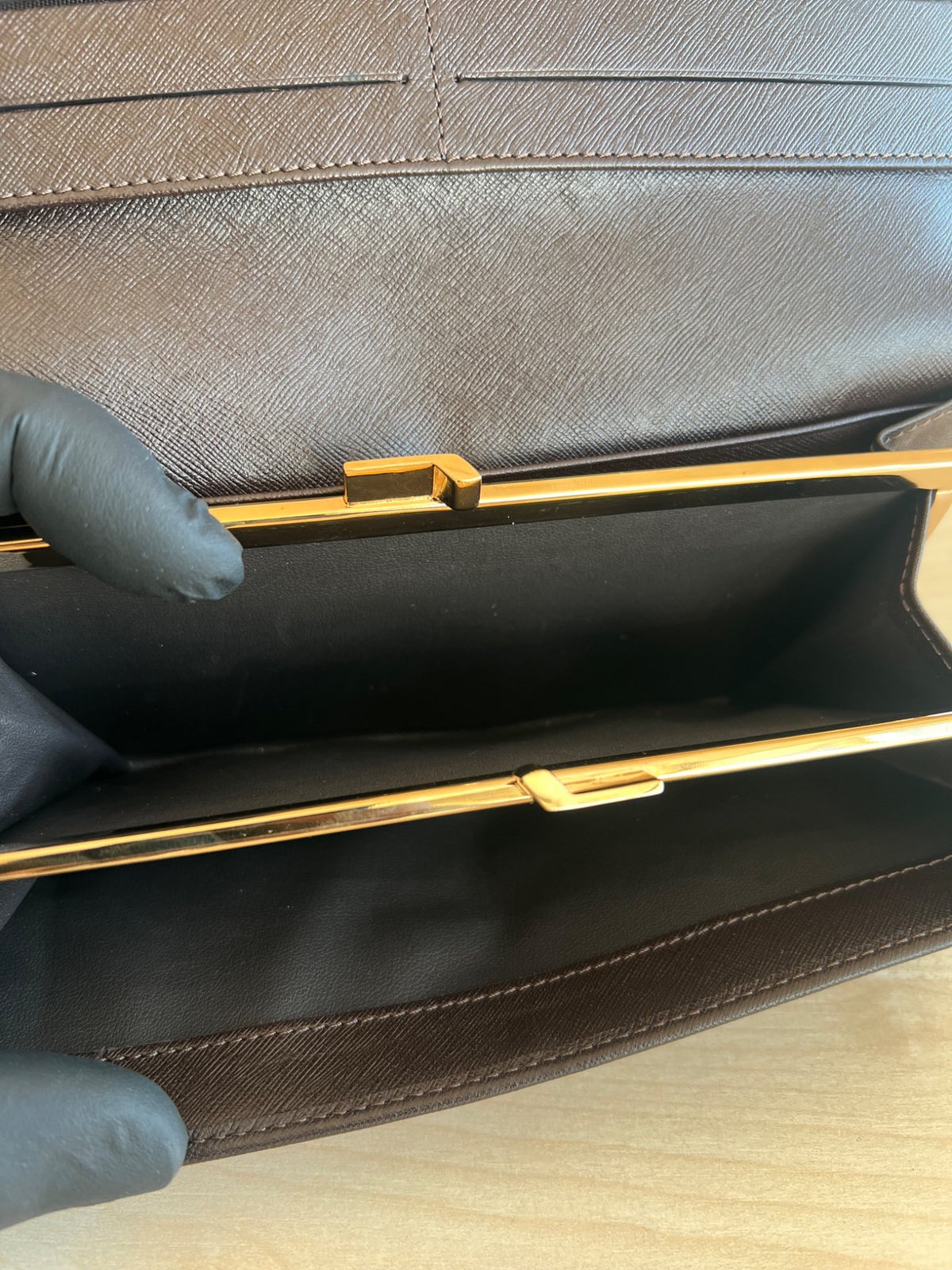 Portefeuille Céline Macadam — vue 5 | Le comptoir vintage