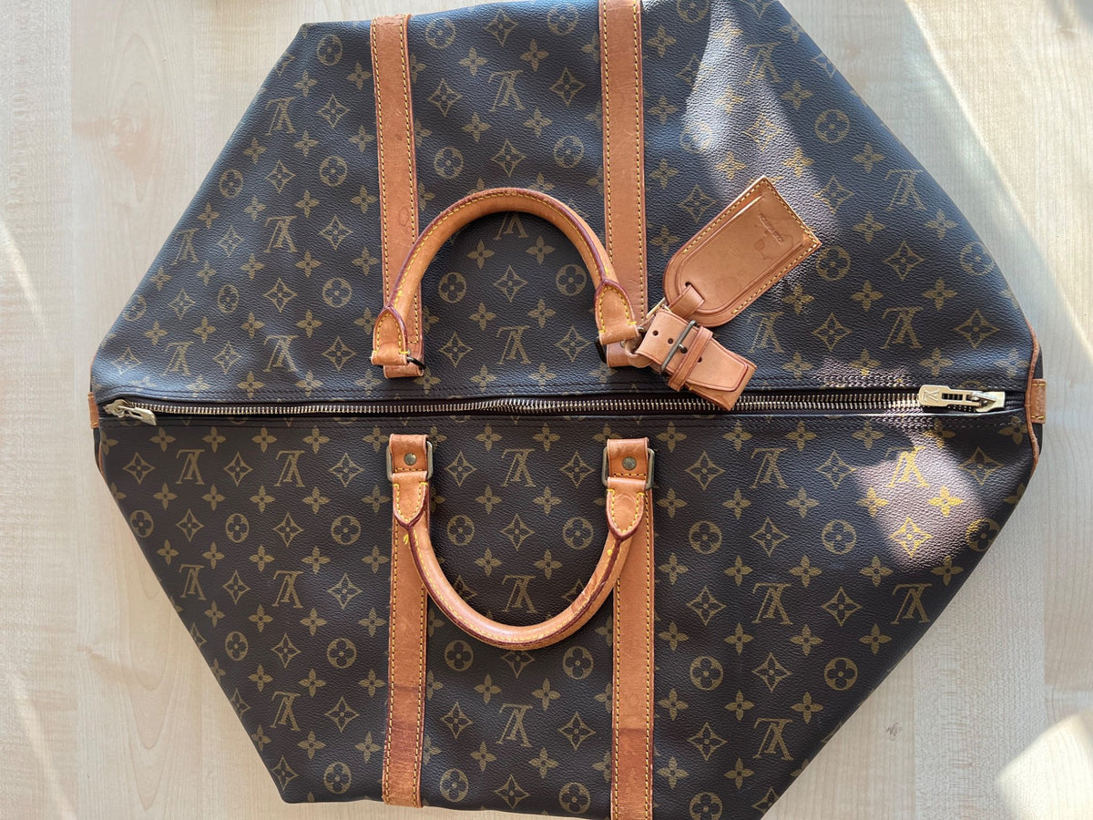 Sac de voyage Louis Vuitton Keepall Bandoulière 60 — vue 7 | Le comptoir vintage