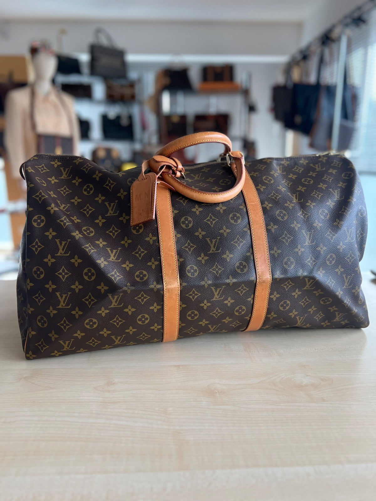 Sac Louis Vuitton Keepall 60 authentifié — Le comptoir vintage