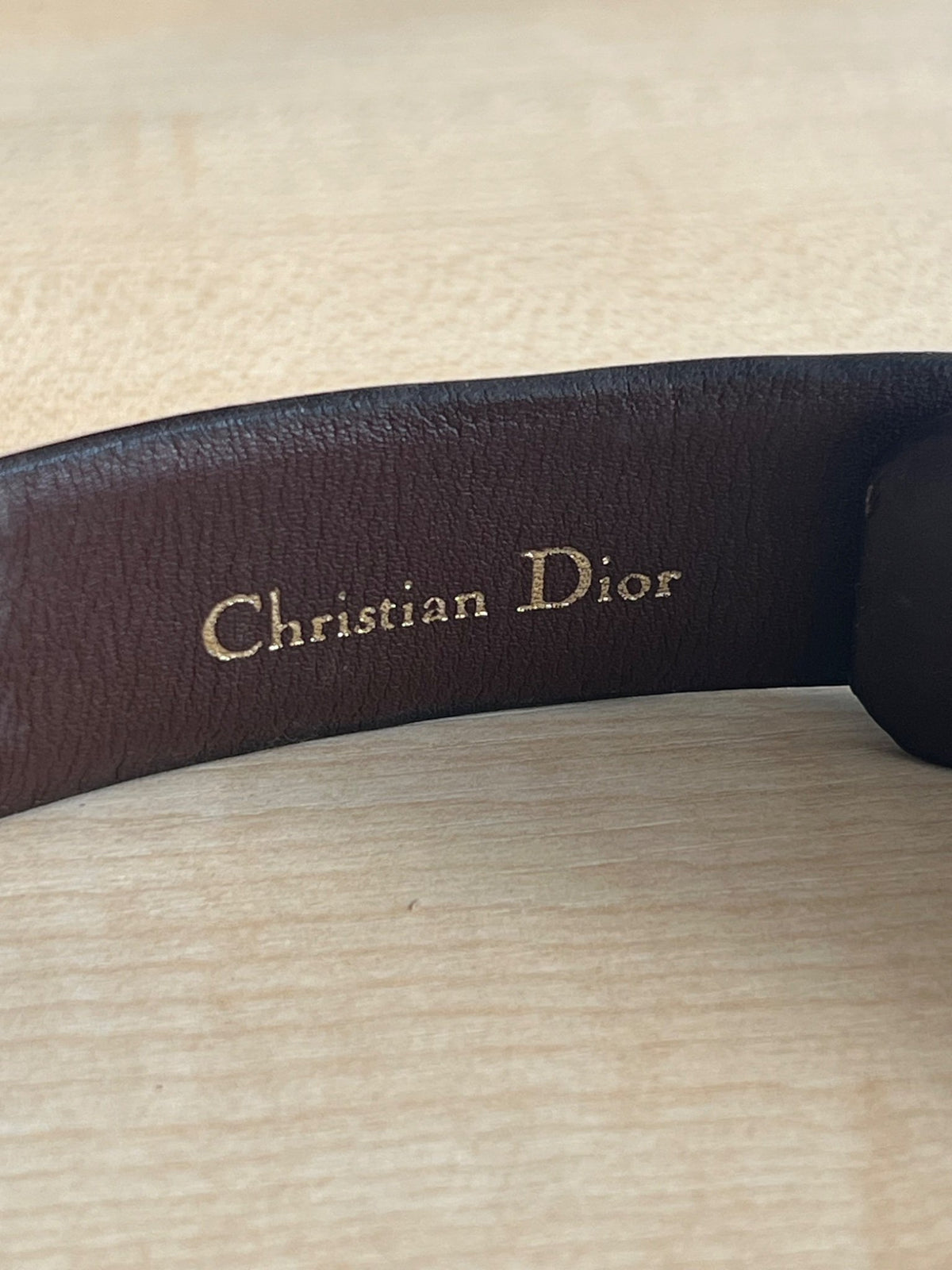 Ceinture Christian Dior — vue 3 | Le comptoir vintage