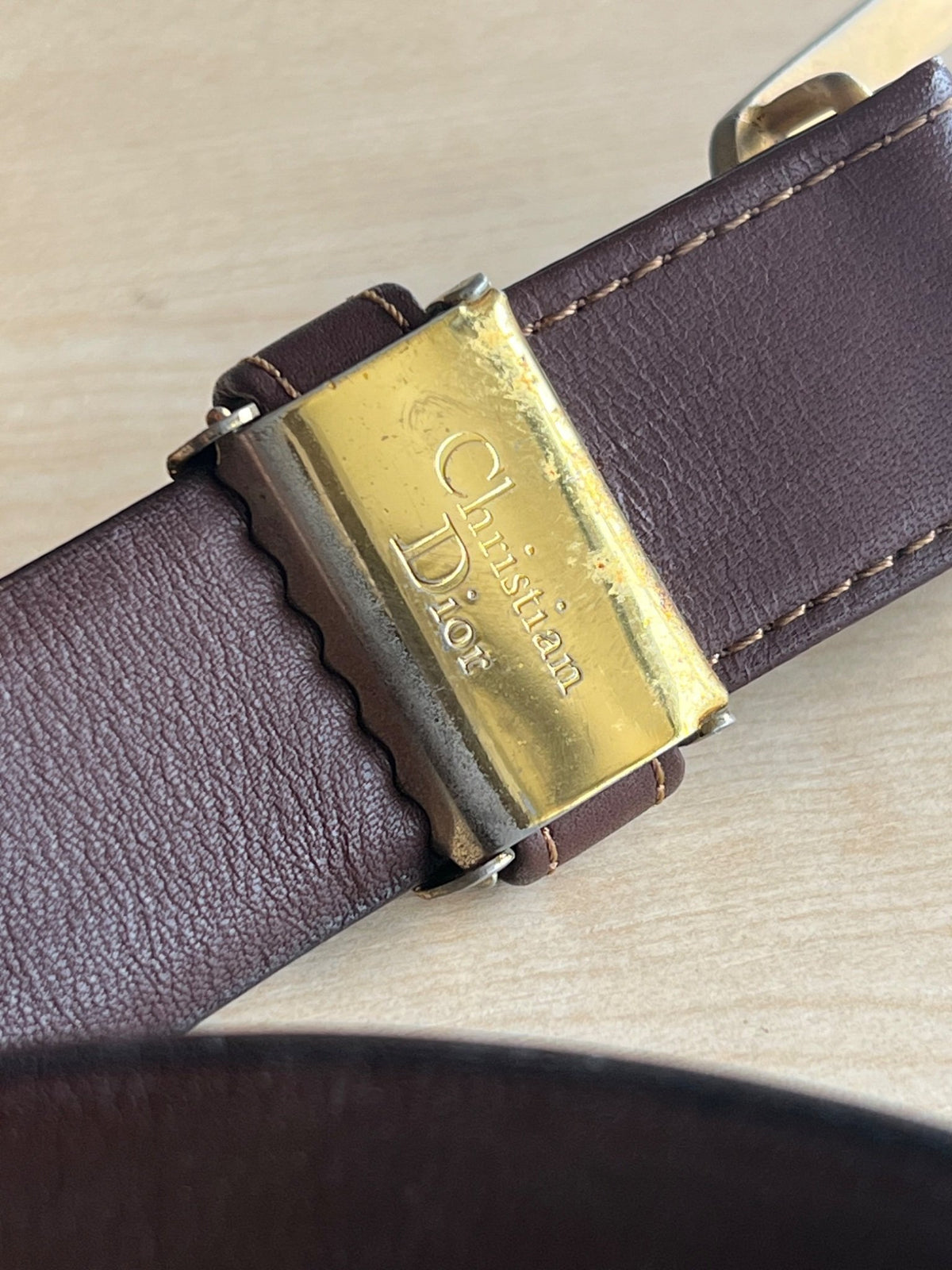 Ceinture Christian Dior — vue 4 | Le comptoir vintage