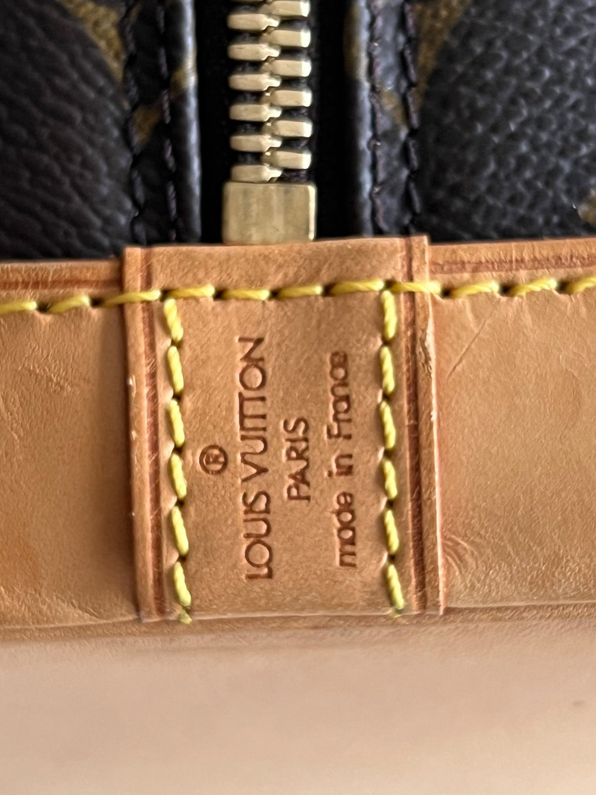 Sac Louis Vuitton Alma PM — vue 7 | Le comptoir vintage