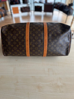 Sac de voyage Louis Vuitton Keepall 50 — vue 4 | Le comptoir vintage