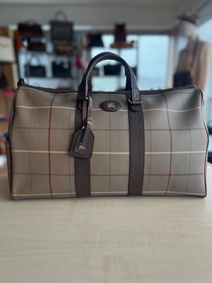 Sac Boston Burberrys — vue 2 | Le comptoir vintage