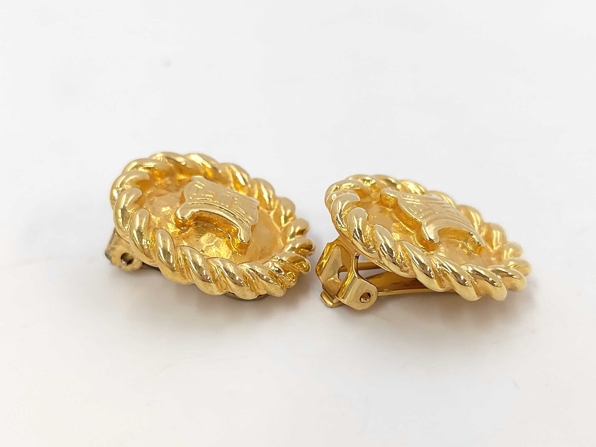 Boucles d'oreilles Céline — vue 4 | Le comptoir vintage