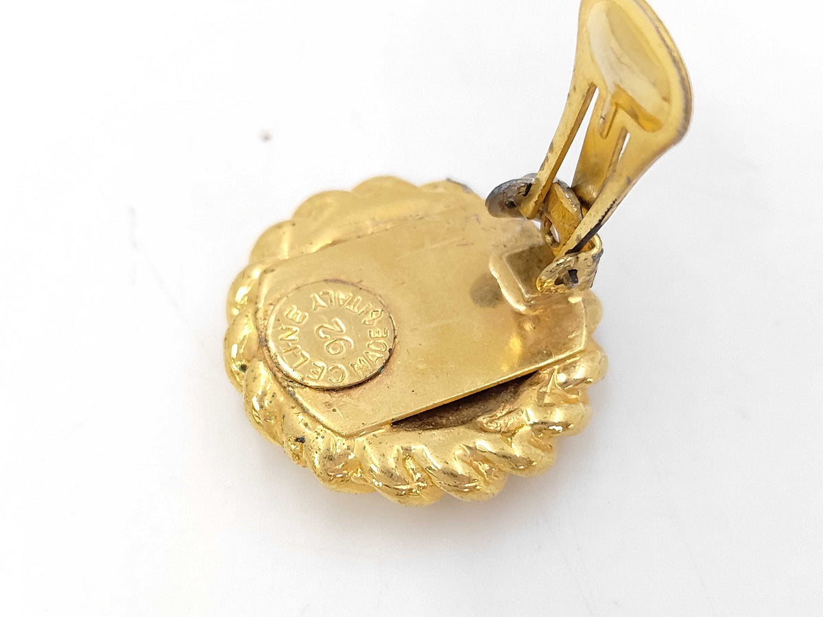 Boucles d'oreilles Céline — vue 6 | Le comptoir vintage