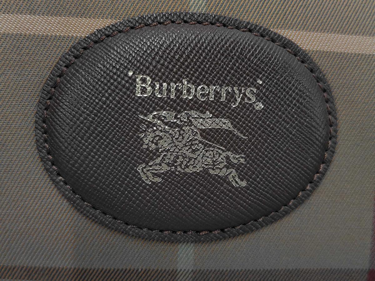Sac Boston Burberrys — vue 9 | Le comptoir vintage