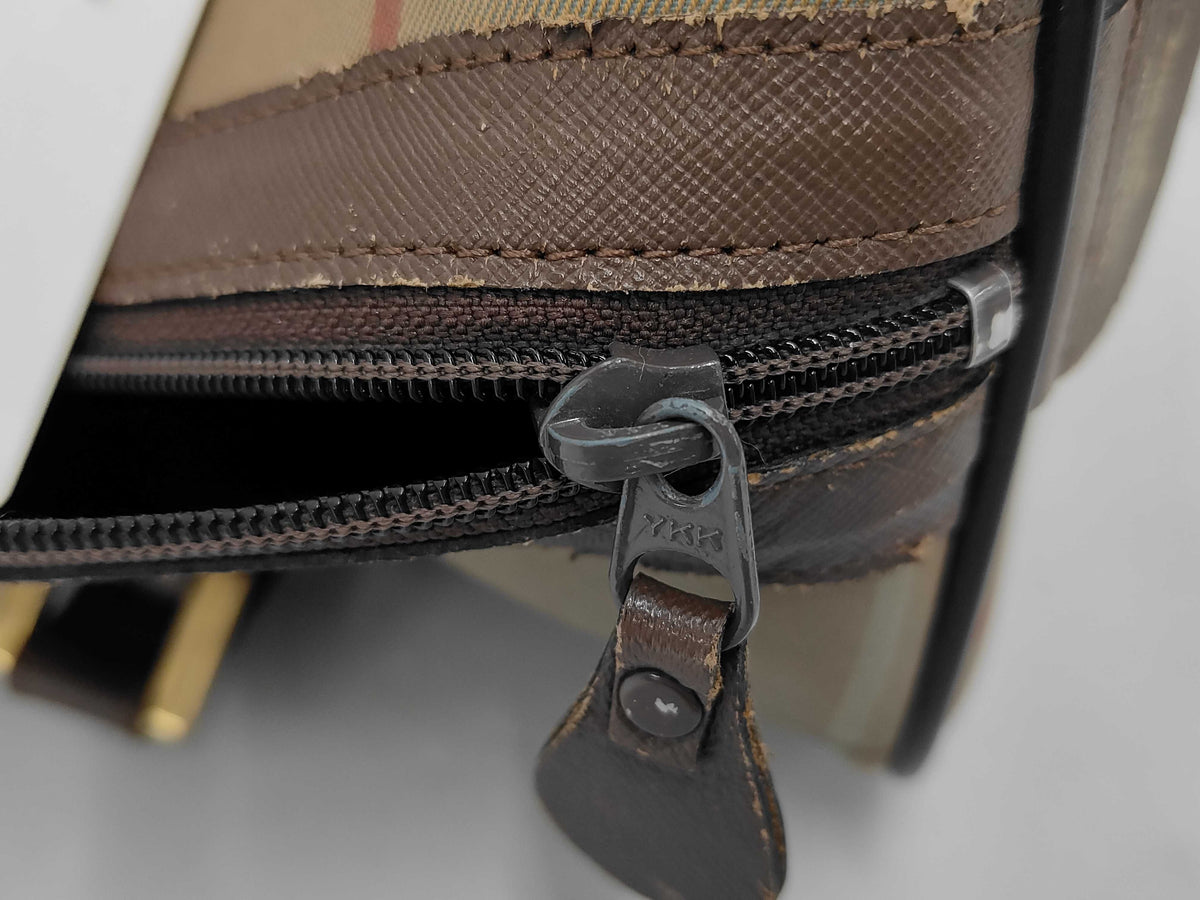Sac Boston Burberrys — vue 10 | Le comptoir vintage